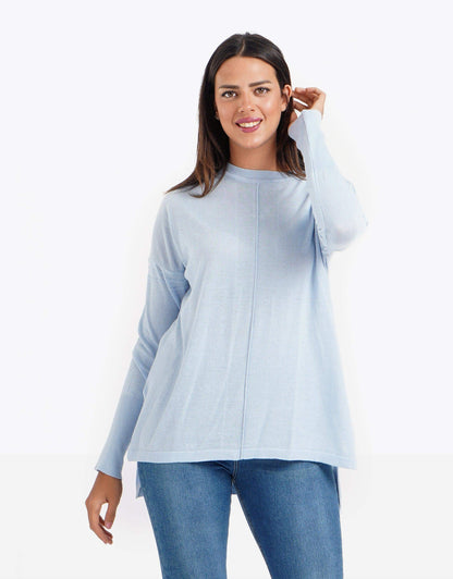 Cosy Longline Jumper - Carina - ÙƒØ§Ø±ÙŠÙ†Ø§