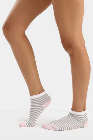 Cotton Ankle Socks - 5 Pairs - Carina - ÙƒØ§Ø±ÙŠÙ†Ø§