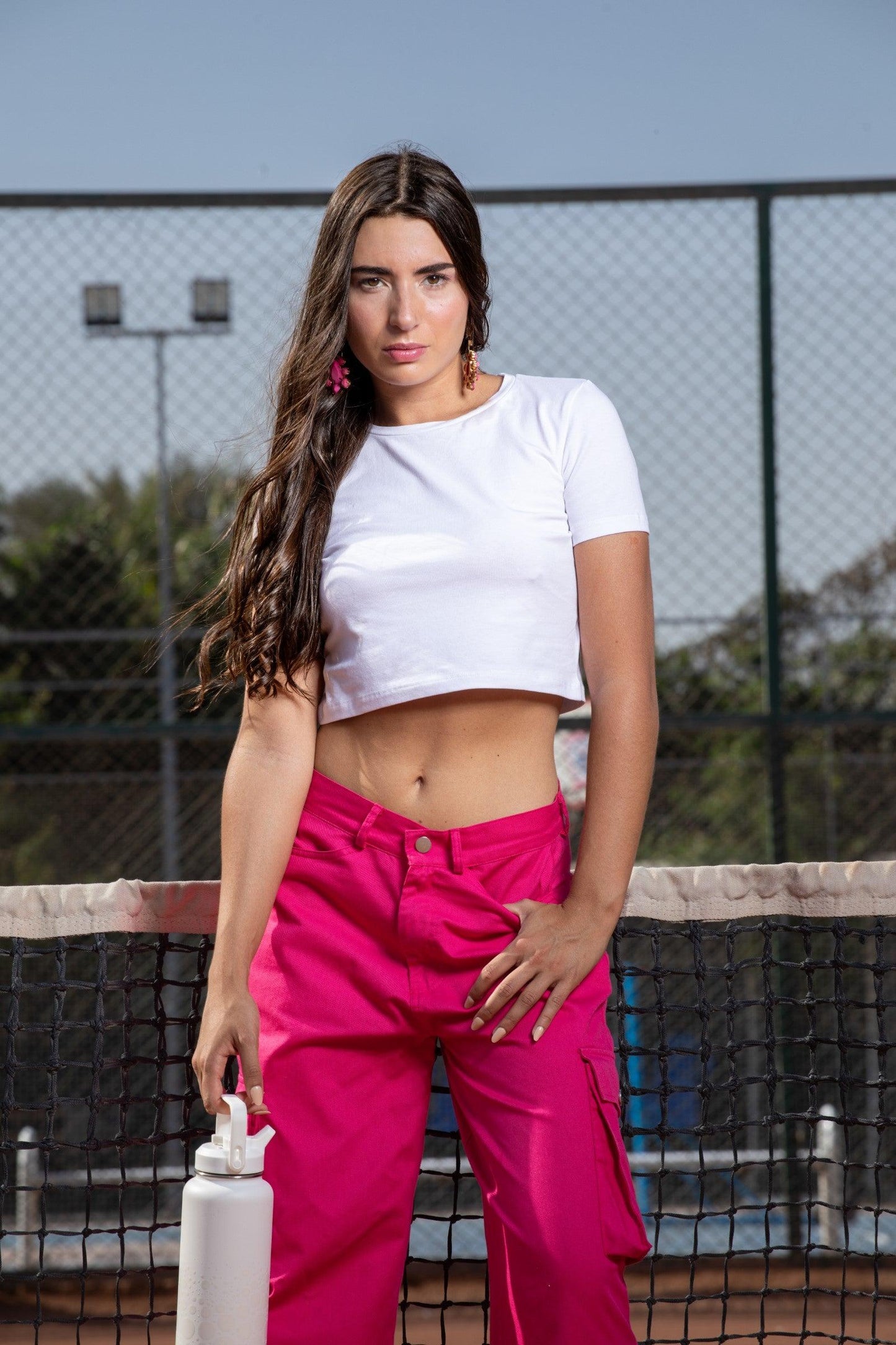 Cotton Basic Crop Top - Carina - ÙƒØ§Ø±ÙŠÙ†Ø§