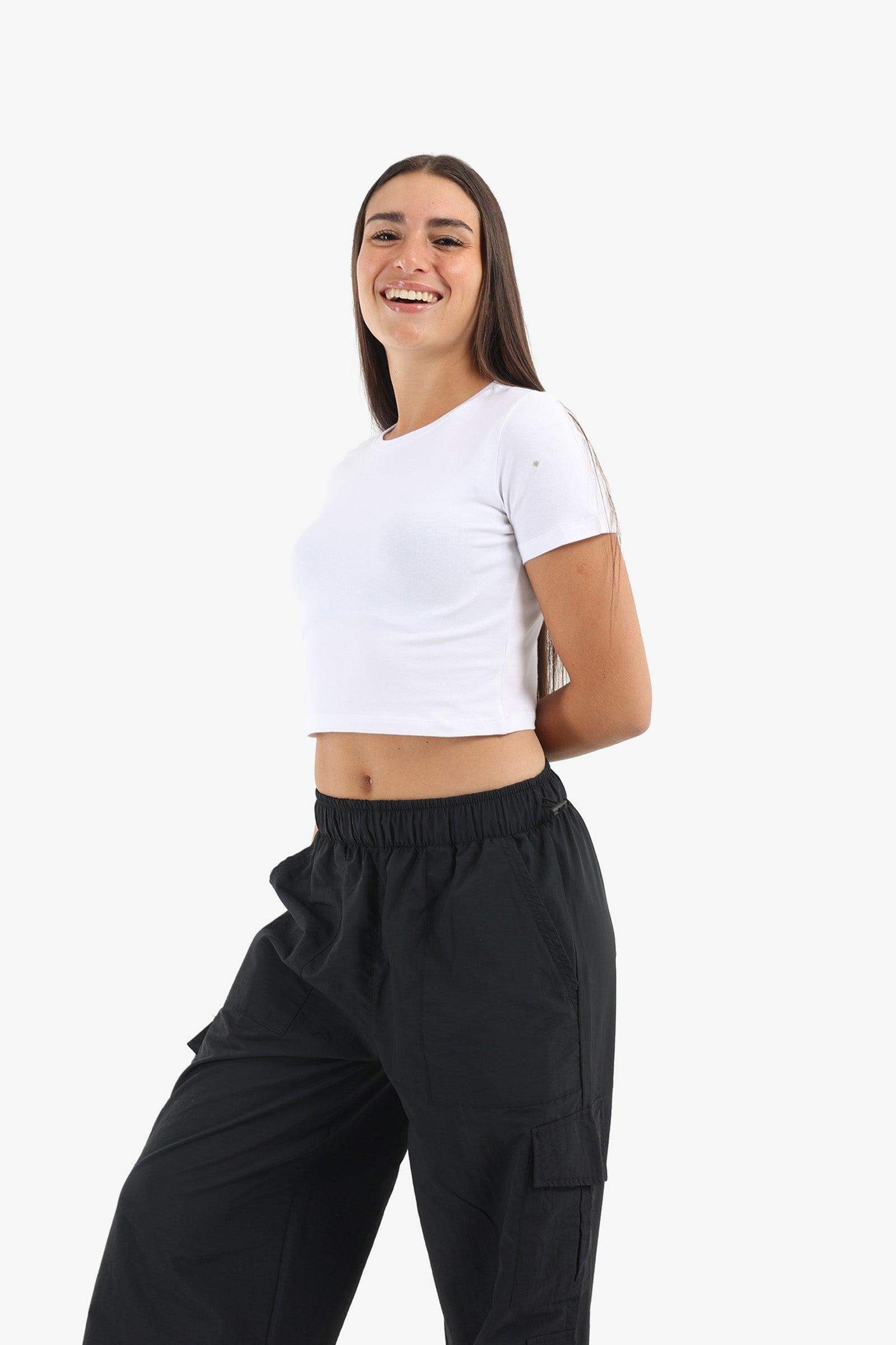 Cotton Basic Crop Top - Carina - ÙƒØ§Ø±ÙŠÙ†Ø§