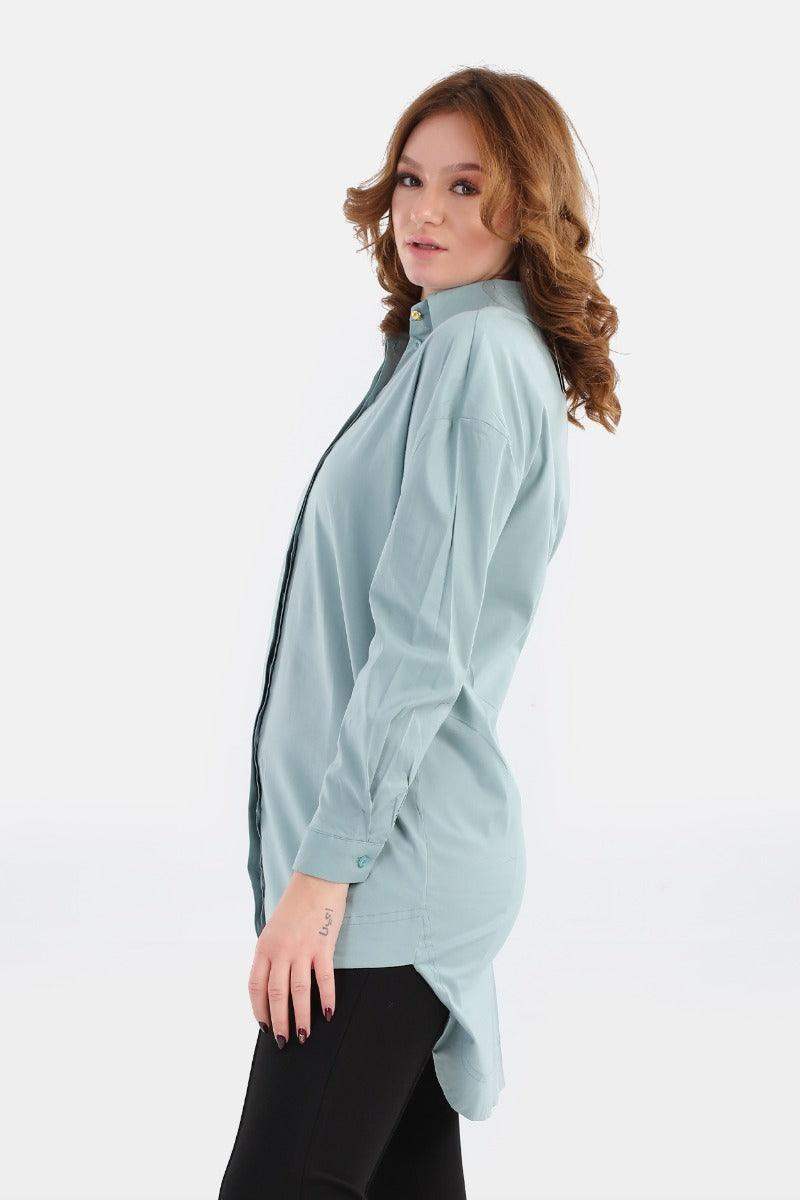 Cotton Blend Shirt - Carina - ÙƒØ§Ø±ÙŠÙ†Ø§