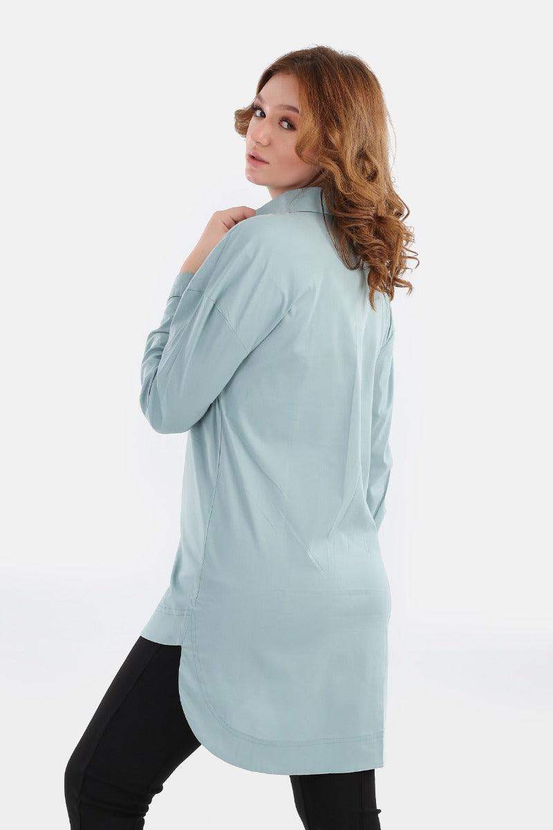 Cotton Blend Shirt - Carina - ÙƒØ§Ø±ÙŠÙ†Ø§