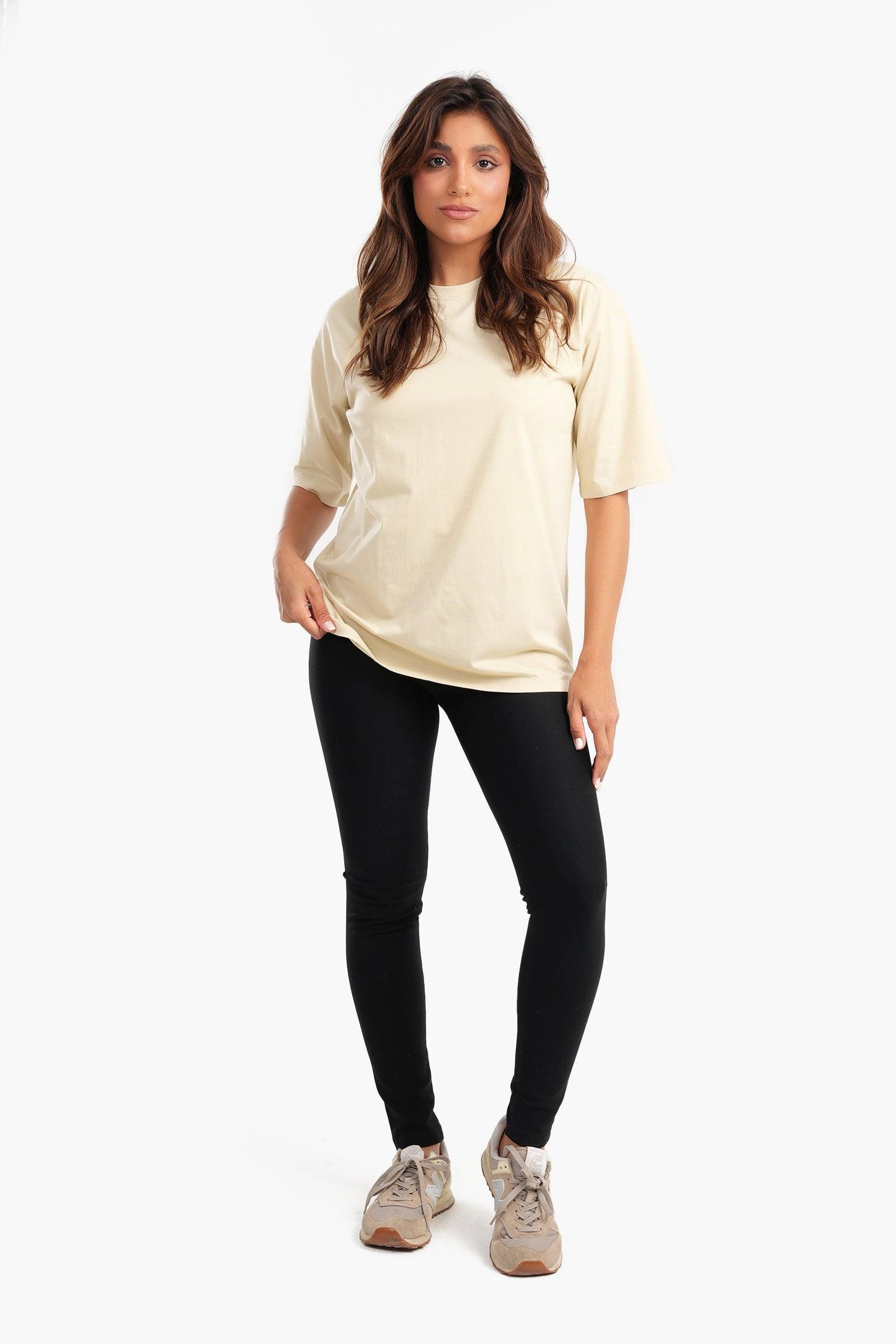 Cotton Comfy Basic T-Shirt - Carina - ÙƒØ§Ø±ÙŠÙ†Ø§