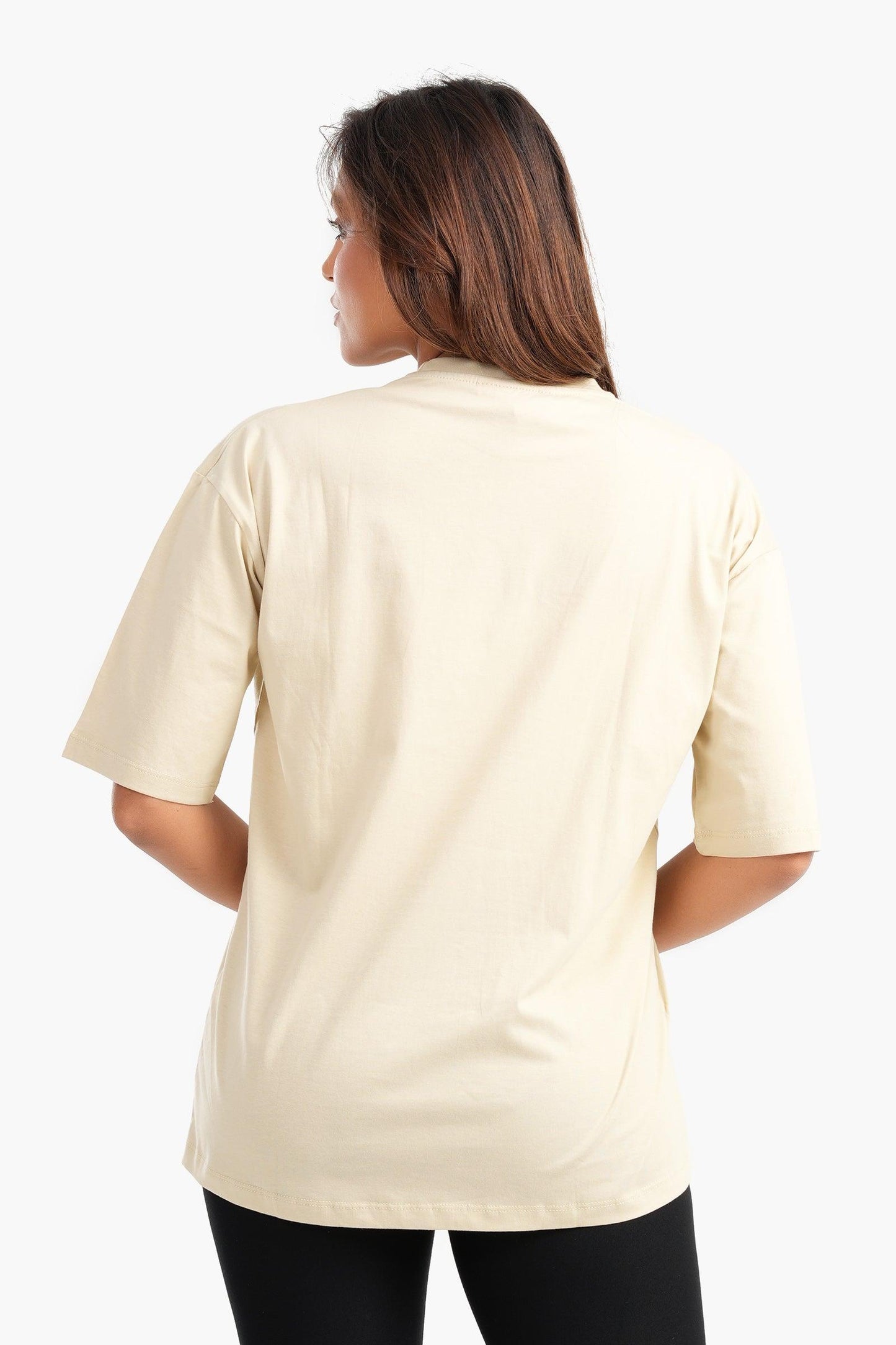 Cotton Comfy Basic T-Shirt - Carina - ÙƒØ§Ø±ÙŠÙ†Ø§