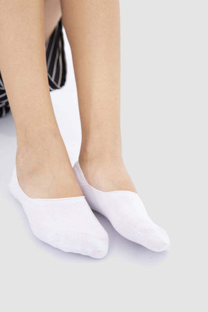 Cotton Invisible Socks - 3 Pairs - Carina - ÙƒØ§Ø±ÙŠÙ†Ø§