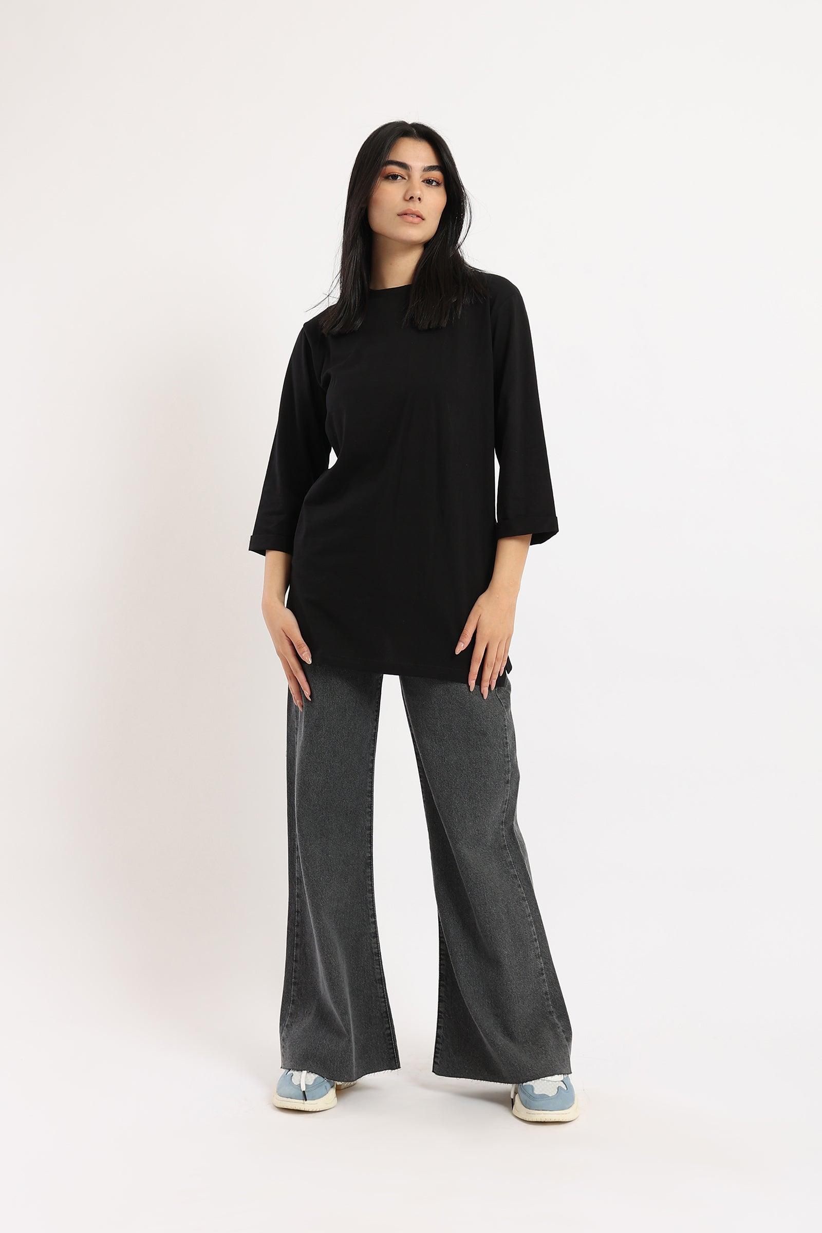 Cotton Long Sleeves T-Shirt - Clue Wear