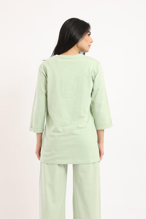 Cotton Long Sleeves T-Shirt - Clue Wear