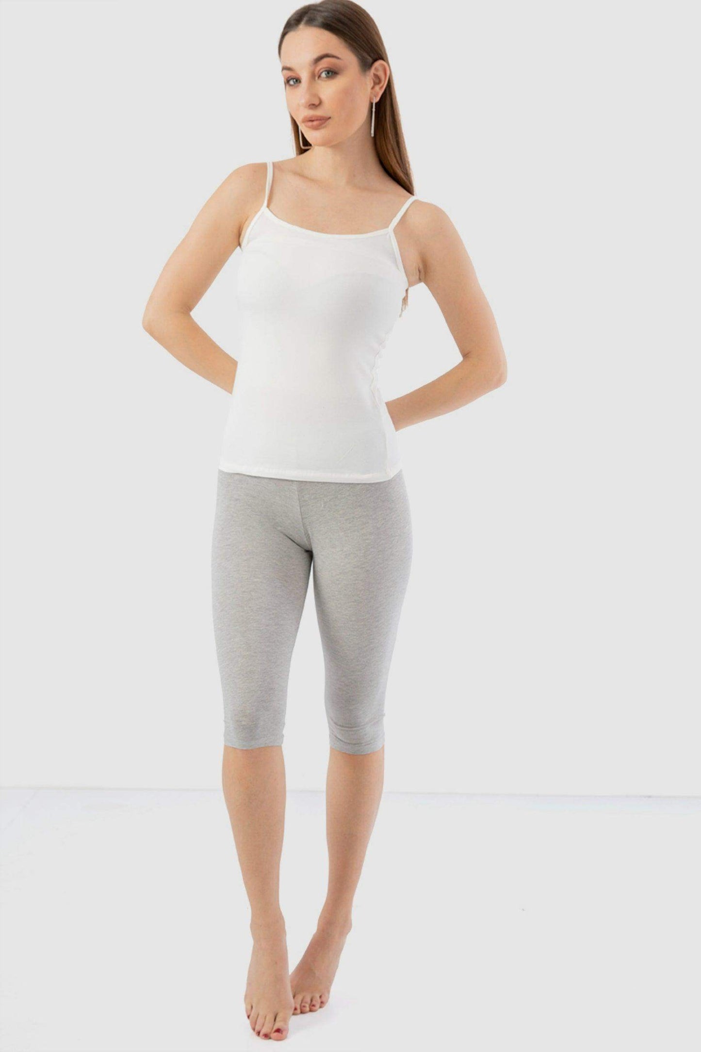 Cotton Pantacourt Legging - Carina - ÙƒØ§Ø±ÙŠÙ†Ø§