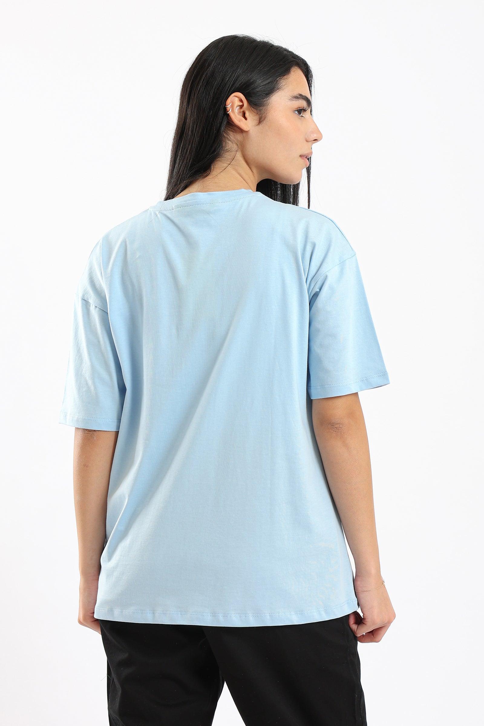 Cotton Printed T-shirt - Clue Wear