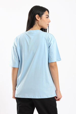 Cotton Printed T-shirt - Clue Wear