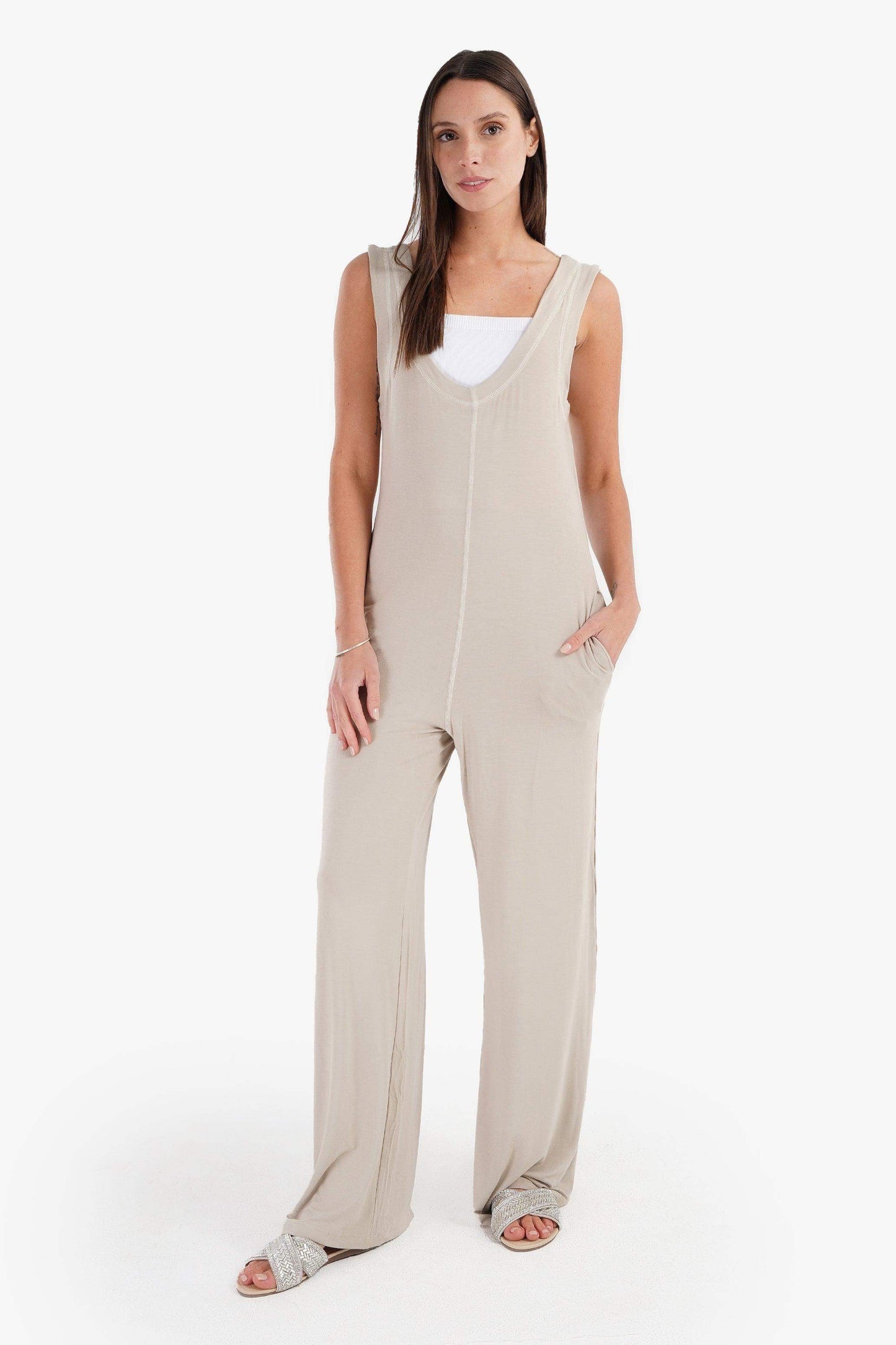 Cotton Pyjama Jumpsuit - Carina - ÙƒØ§Ø±ÙŠÙ†Ø§