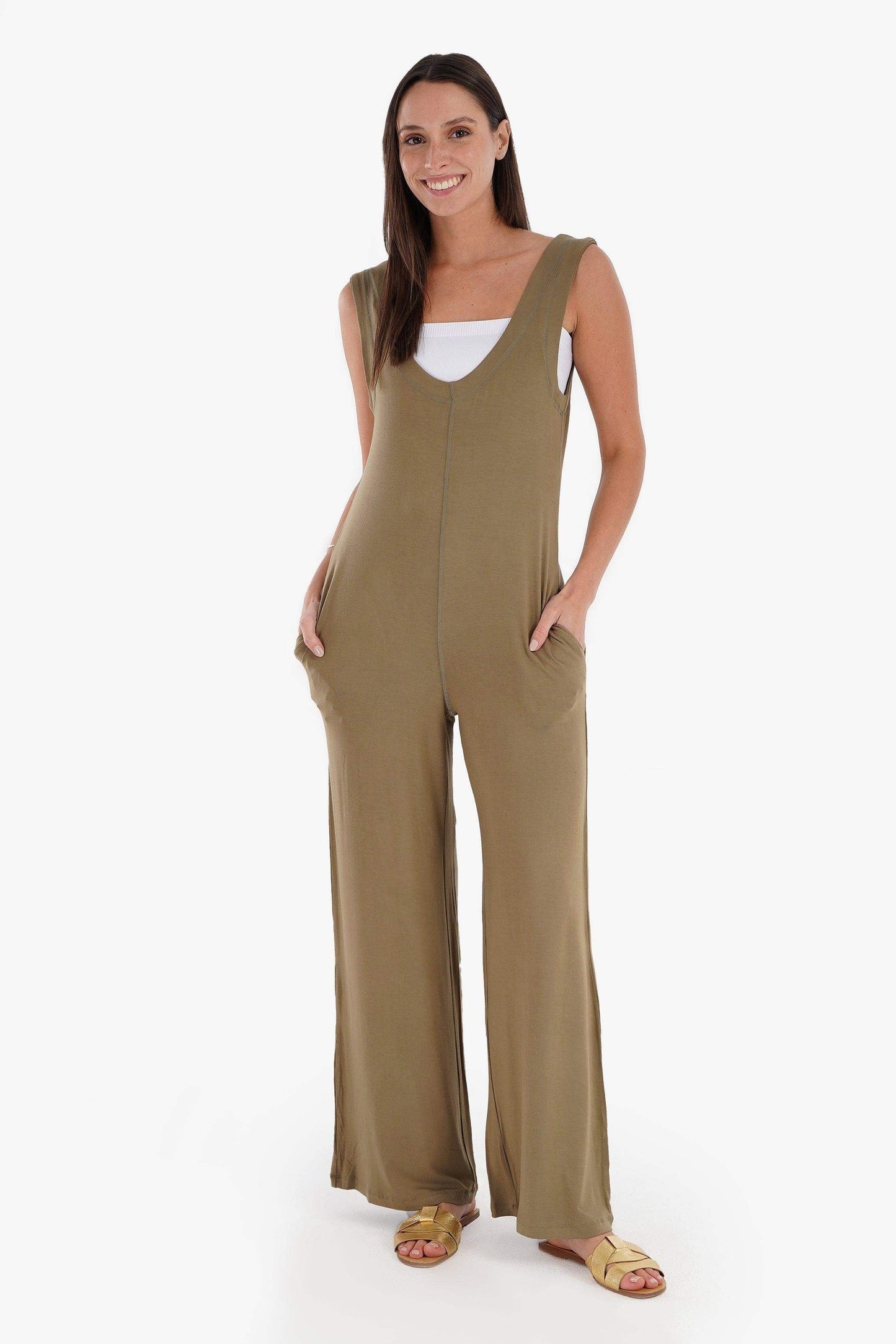 Cotton Pyjama Jumpsuit - Carina - ÙƒØ§Ø±ÙŠÙ†Ø§