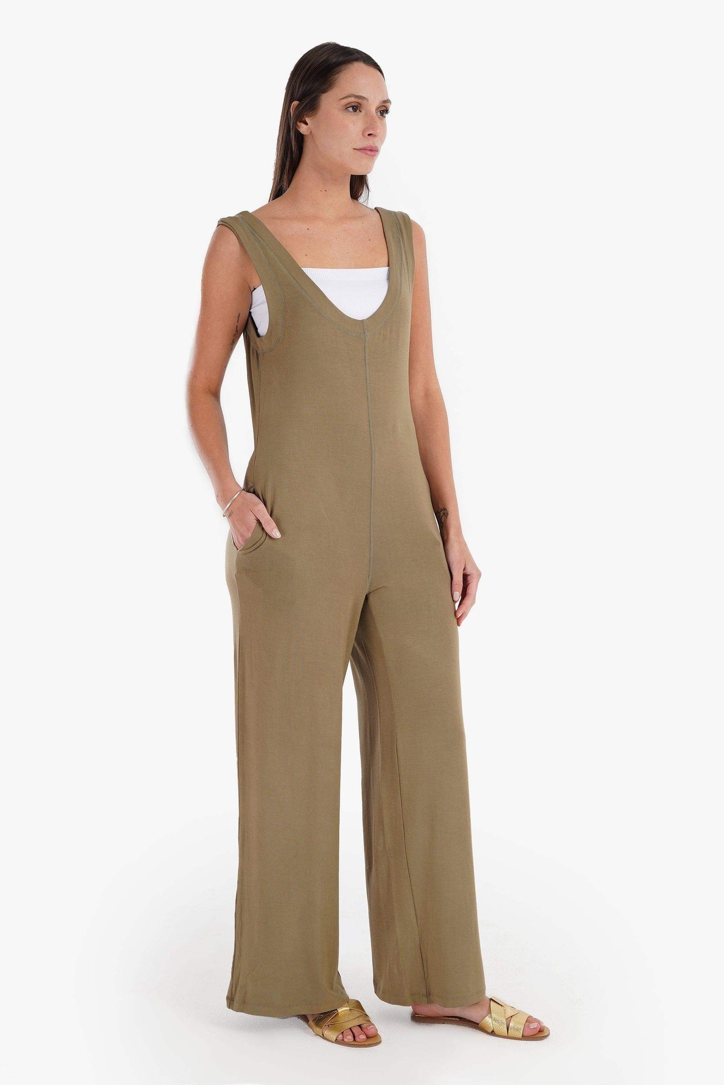 Cotton Pyjama Jumpsuit - Carina - ÙƒØ§Ø±ÙŠÙ†Ø§