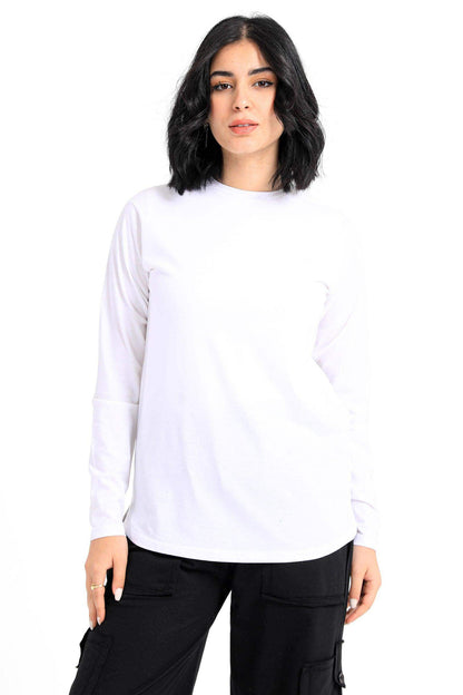 Cotton Round Neck T-Shirt - Carina - ÙƒØ§Ø±ÙŠÙ†Ø§