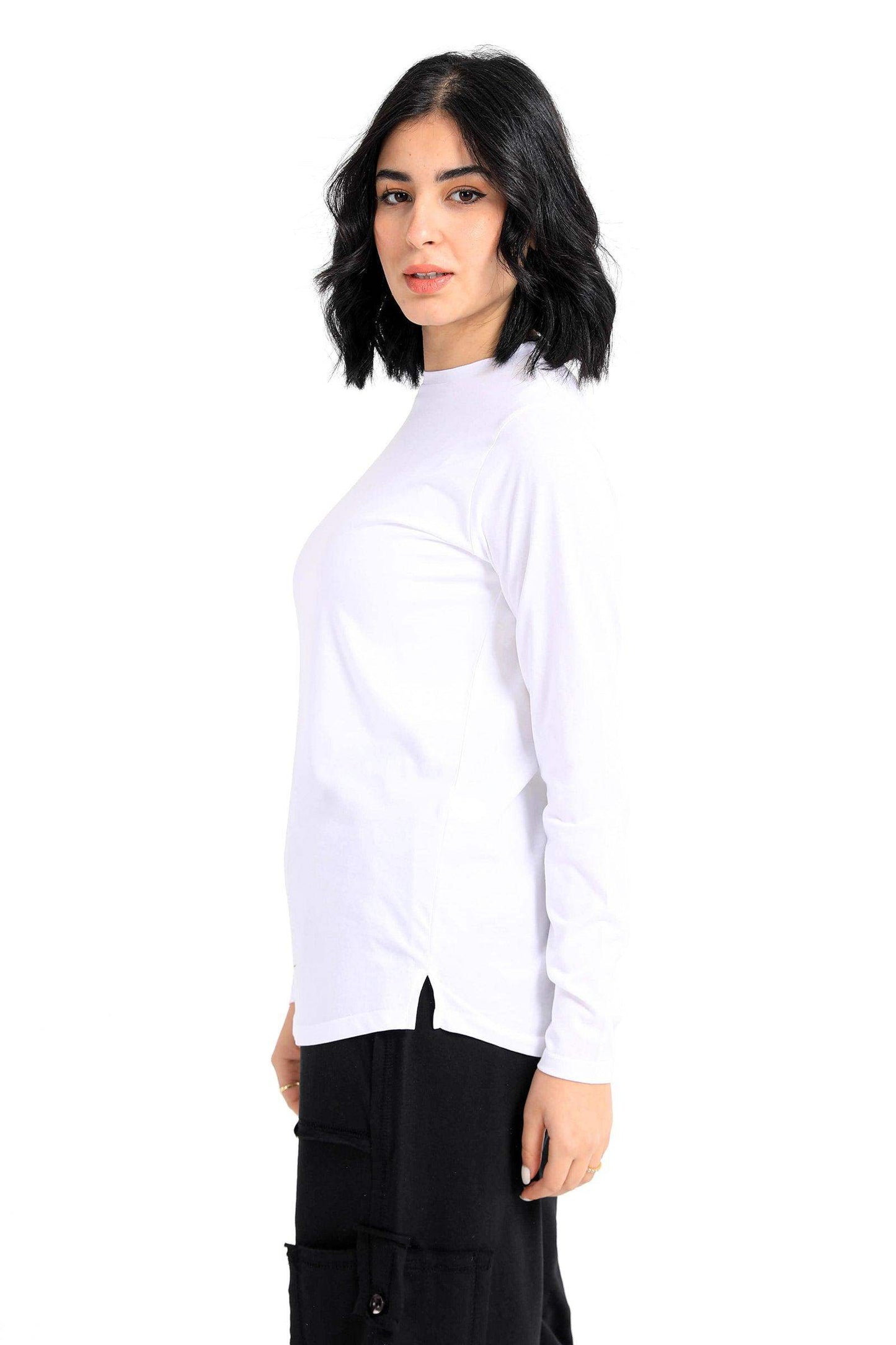 Cotton Round Neck T-Shirt - Carina - ÙƒØ§Ø±ÙŠÙ†Ø§