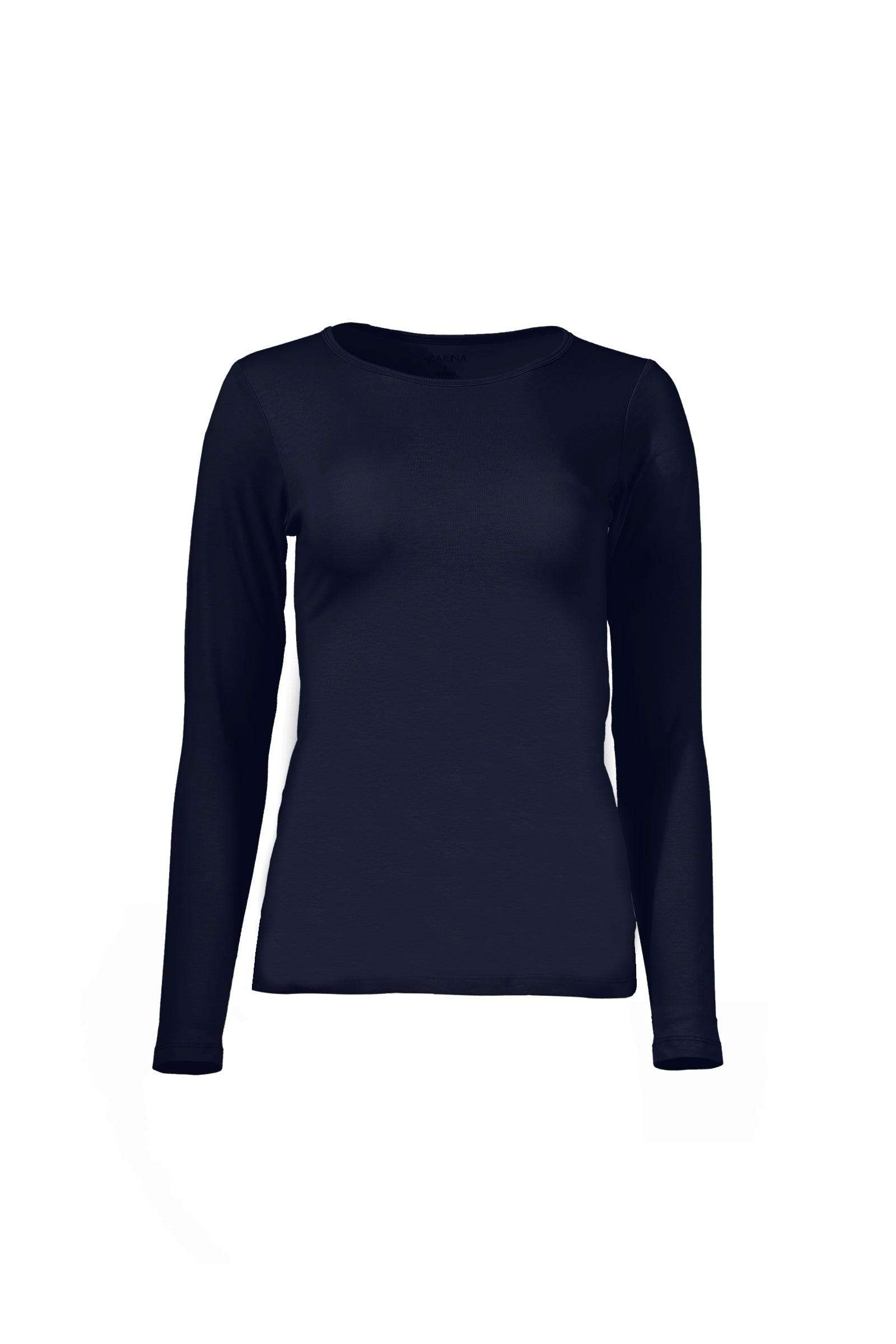 Cotton Round Neck Top - Carina - ÙƒØ§Ø±ÙŠÙ†Ø§