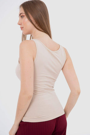 Cotton Sleeveless Tank Top - Carina - ÙƒØ§Ø±ÙŠÙ†Ø§