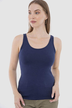 Cotton Sleeveless Tank Top - Carina - ÙƒØ§Ø±ÙŠÙ†Ø§
