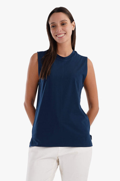 Cotton Soft Sleeveless T-Shirt - Carina - ÙƒØ§Ø±ÙŠÙ†Ø§