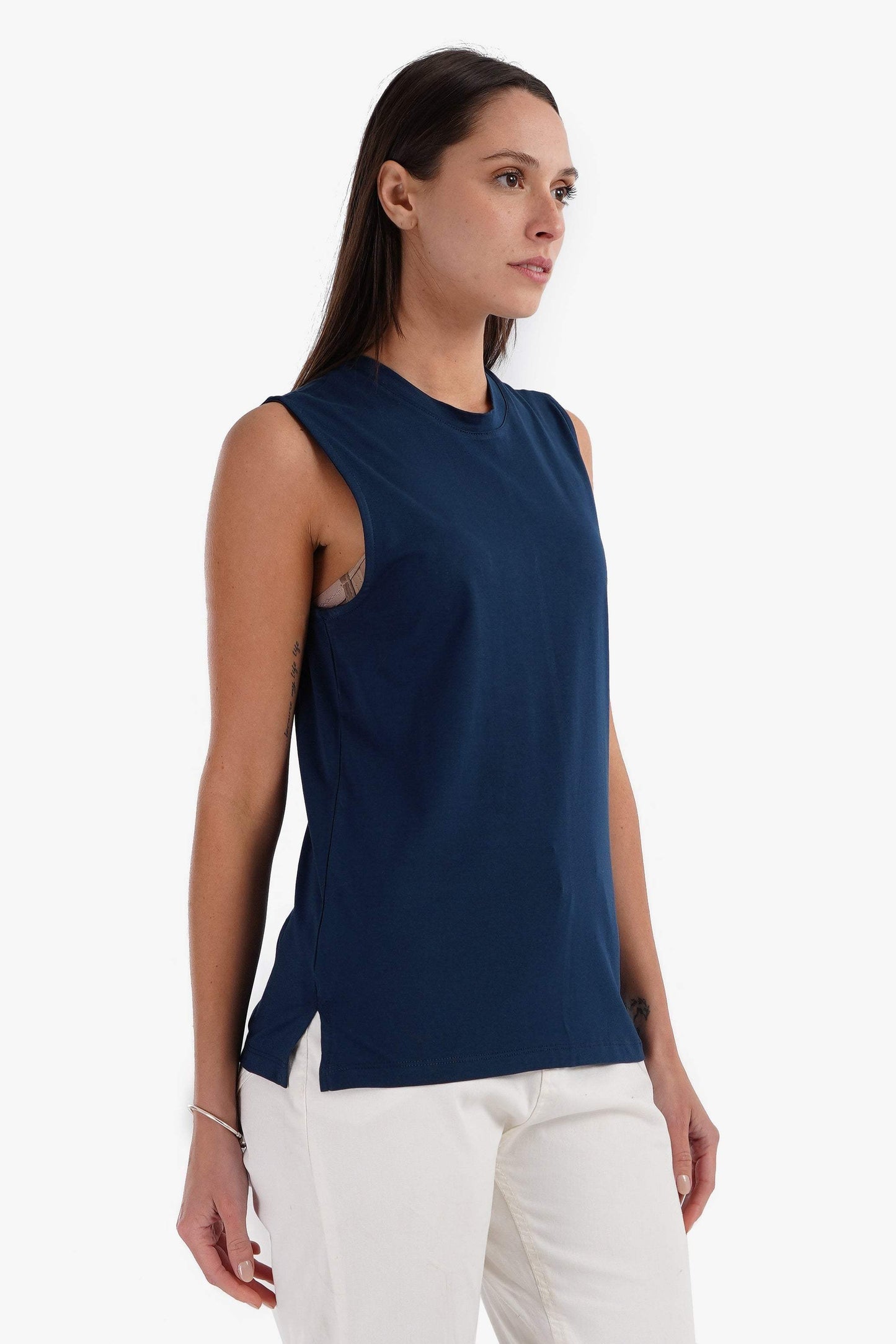 Cotton Soft Sleeveless T-Shirt - Carina - ÙƒØ§Ø±ÙŠÙ†Ø§