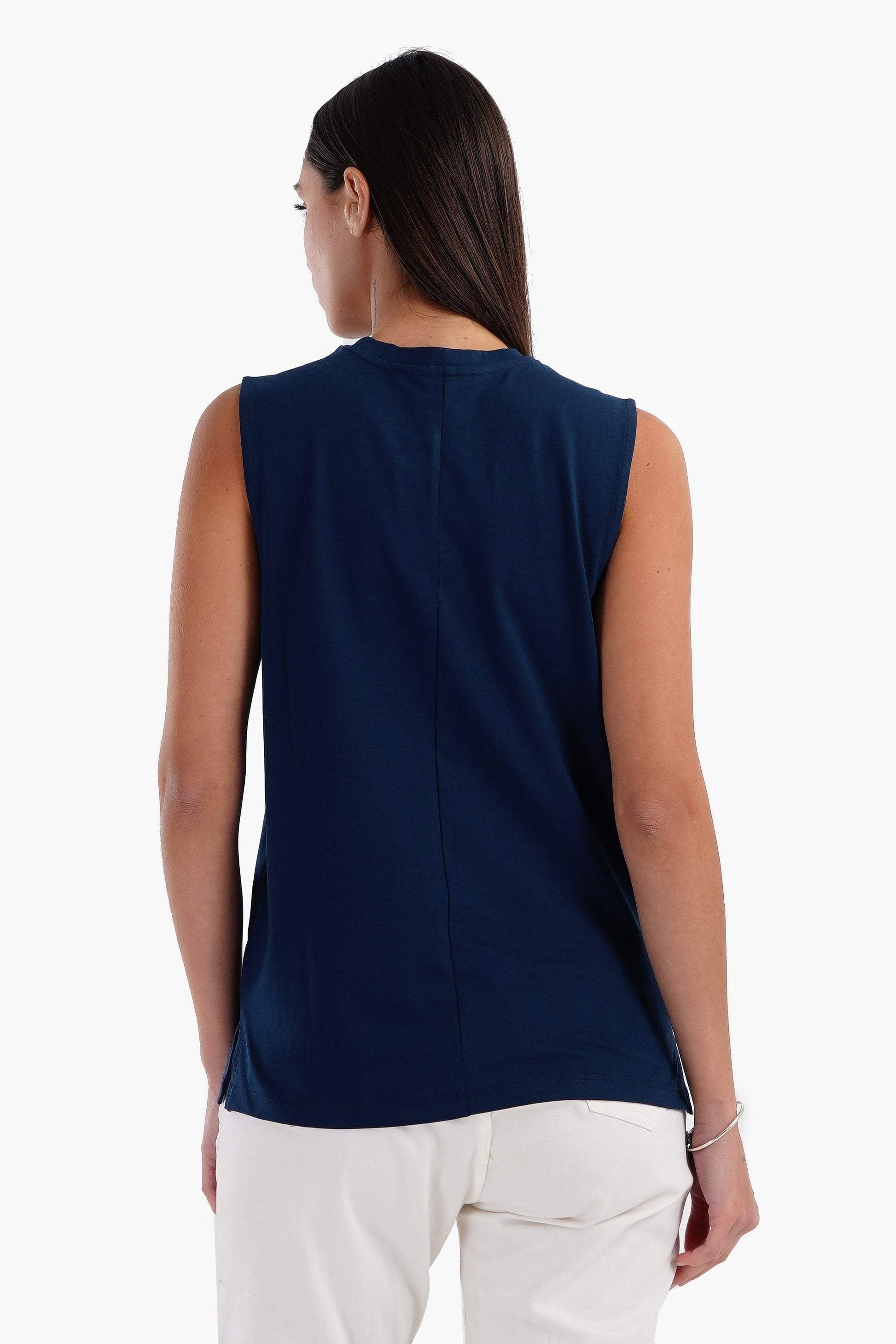 Cotton Soft Sleeveless T-Shirt - Carina - ÙƒØ§Ø±ÙŠÙ†Ø§