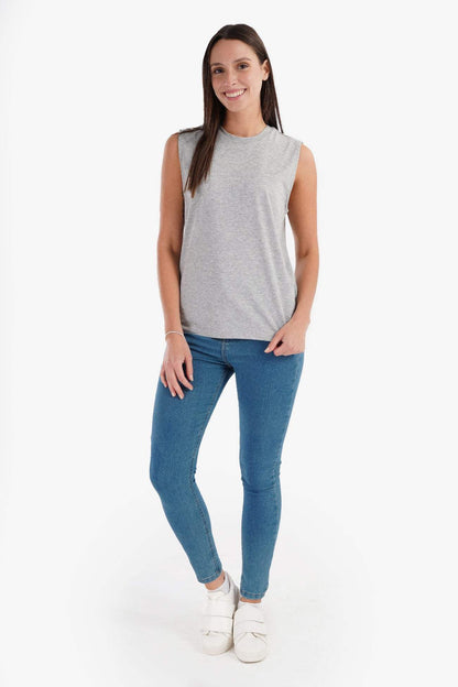 Cotton Soft Sleeveless T-Shirt - Carina - ÙƒØ§Ø±ÙŠÙ†Ø§