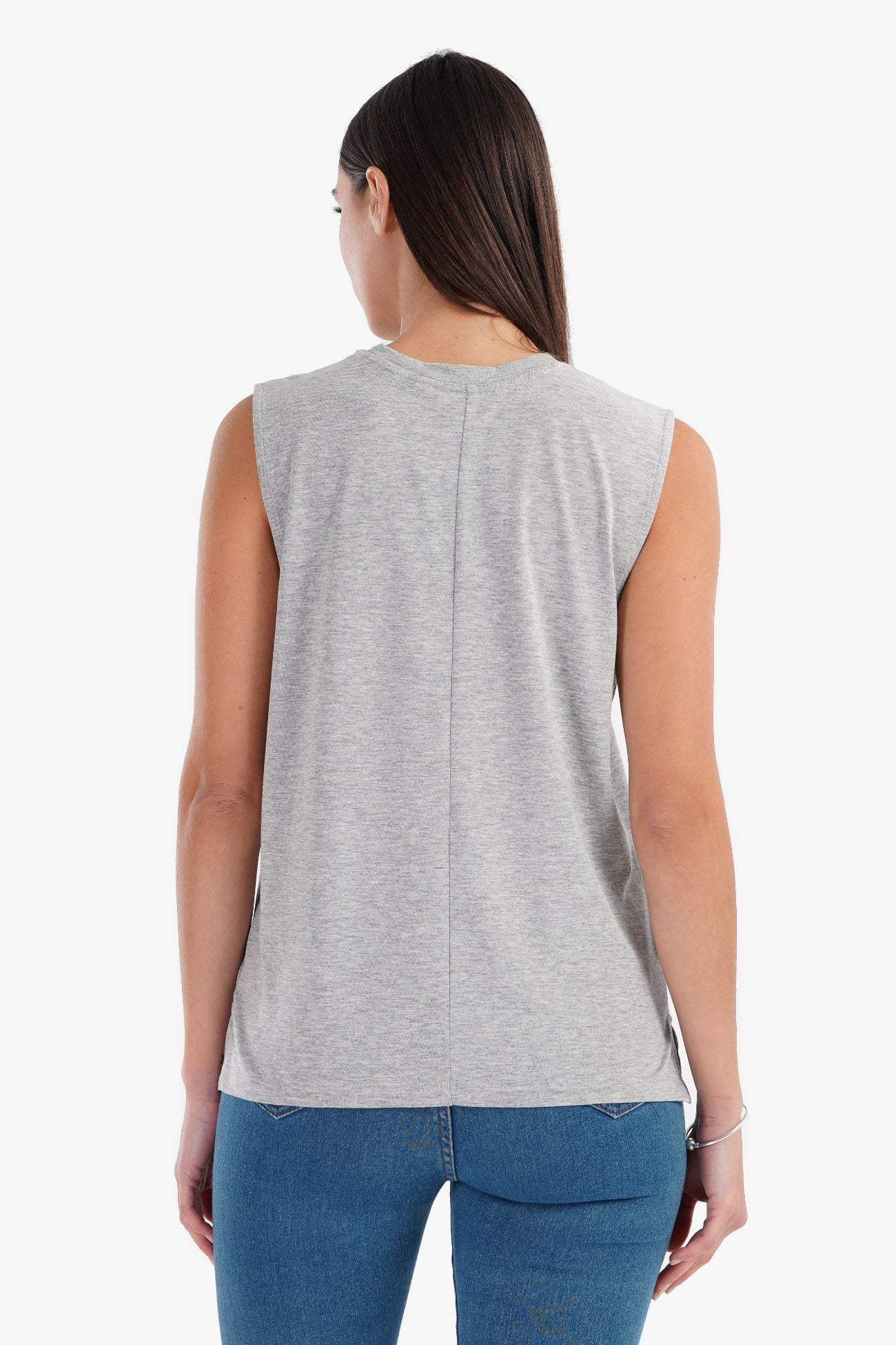 Cotton Soft Sleeveless T-Shirt - Carina - ÙƒØ§Ø±ÙŠÙ†Ø§