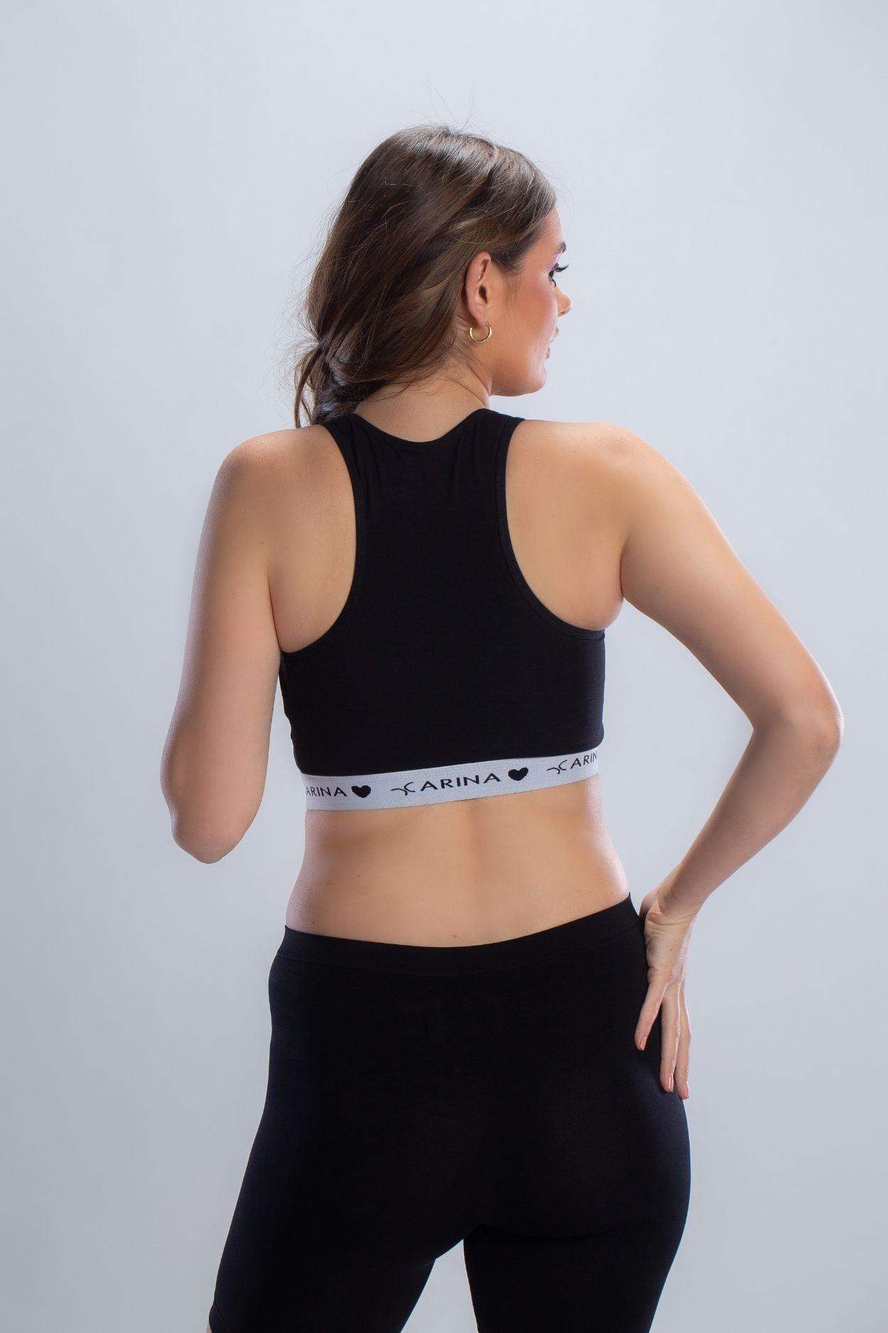 Cotton Soft Sports Bra - Carina - ÙƒØ§Ø±ÙŠÙ†Ø§