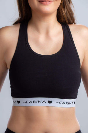 Cotton Soft Sports Bra - Carina - ÙƒØ§Ø±ÙŠÙ†Ø§