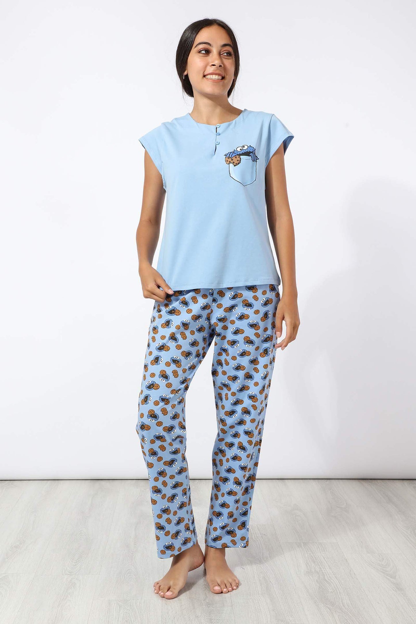 Cotton Summer Pyjama Set - Carina - ÙƒØ§Ø±ÙŠÙ†Ø§