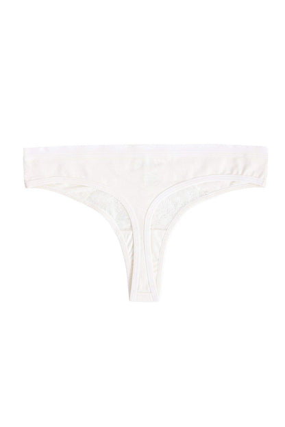 Cotton Thong Panty with Lace - Carina - ÙƒØ§Ø±ÙŠÙ†Ø§