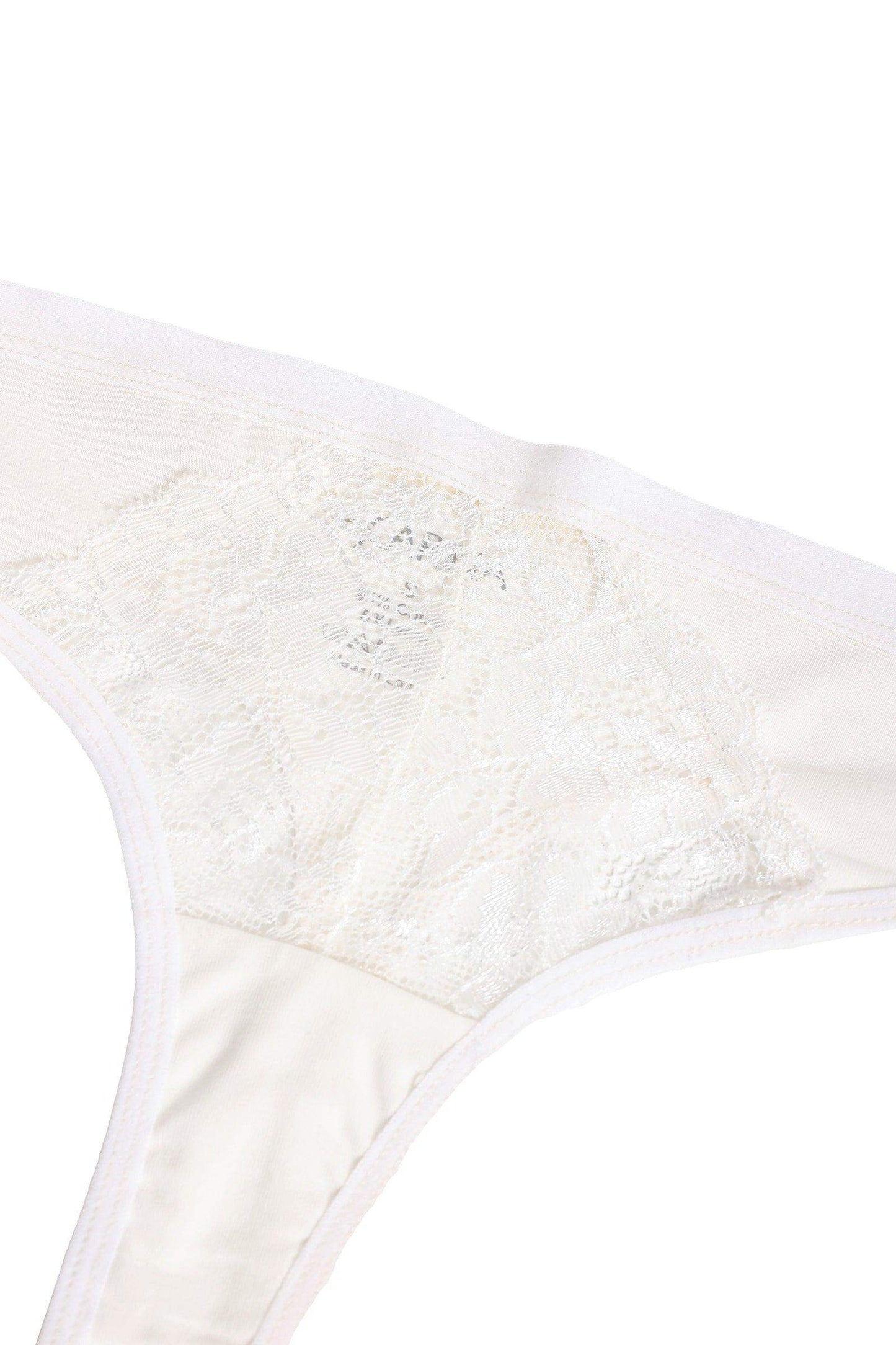 Cotton Thong Panty with Lace - Carina - ÙƒØ§Ø±ÙŠÙ†Ø§