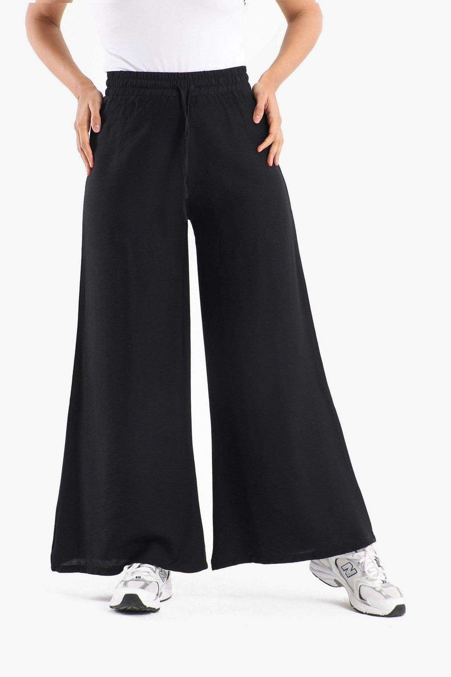 Cotton Wide Leg Lounge Pants - Carina - ÙƒØ§Ø±ÙŠÙ†Ø§