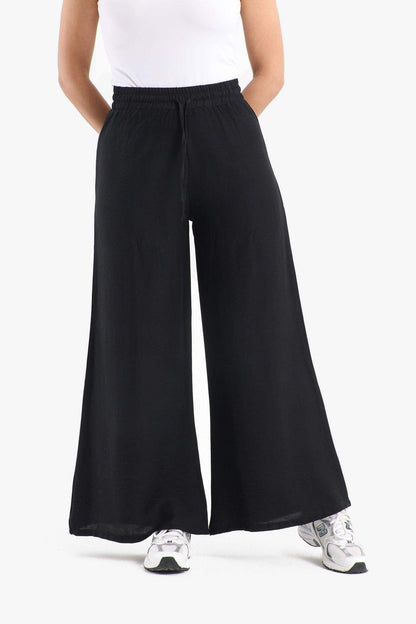 Cotton Wide Leg Lounge Pants - Carina - ÙƒØ§Ø±ÙŠÙ†Ø§