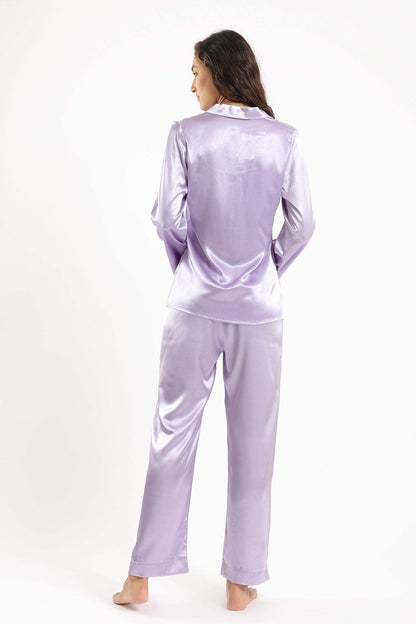 Covered Button Closure Pyjama Set - Carina - ÙƒØ§Ø±ÙŠÙ†Ø§