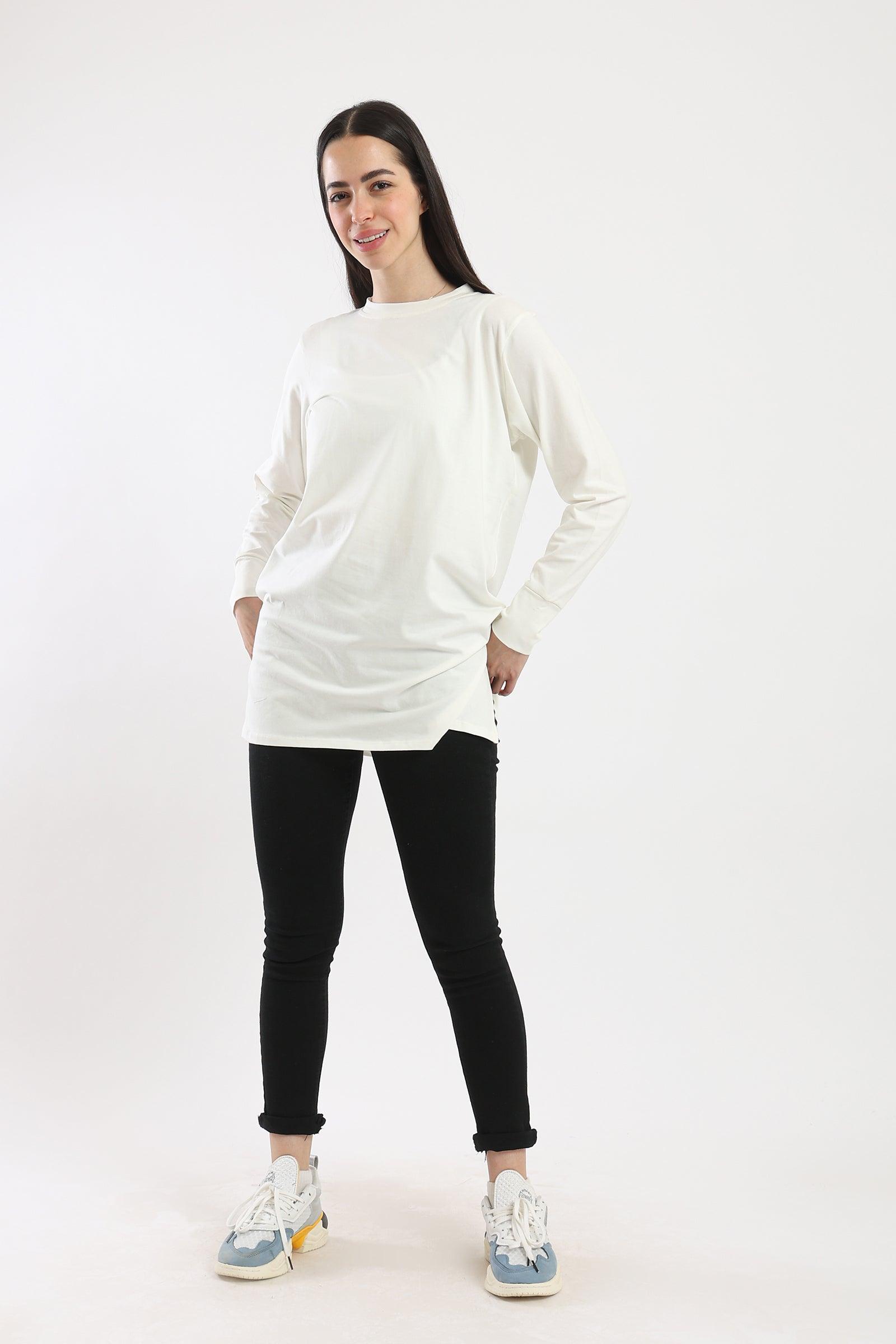Crew Neck Solid T-Shirt - Clue-wear