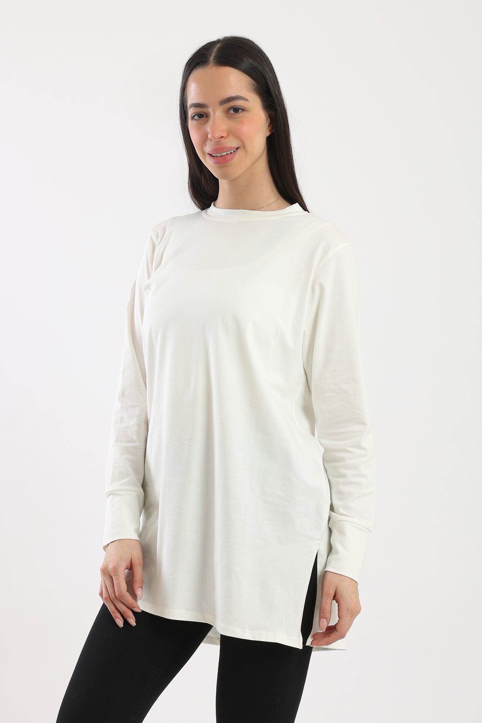 Crew Neck Solid T-Shirt - Clue-wear