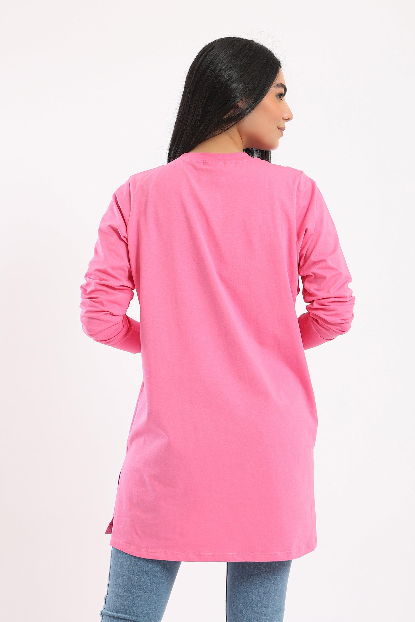 Crew Neck Solid T-Shirt - Clue-wear