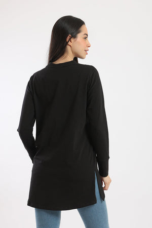 Crew Neck Solid T-Shirt - Clue-wear