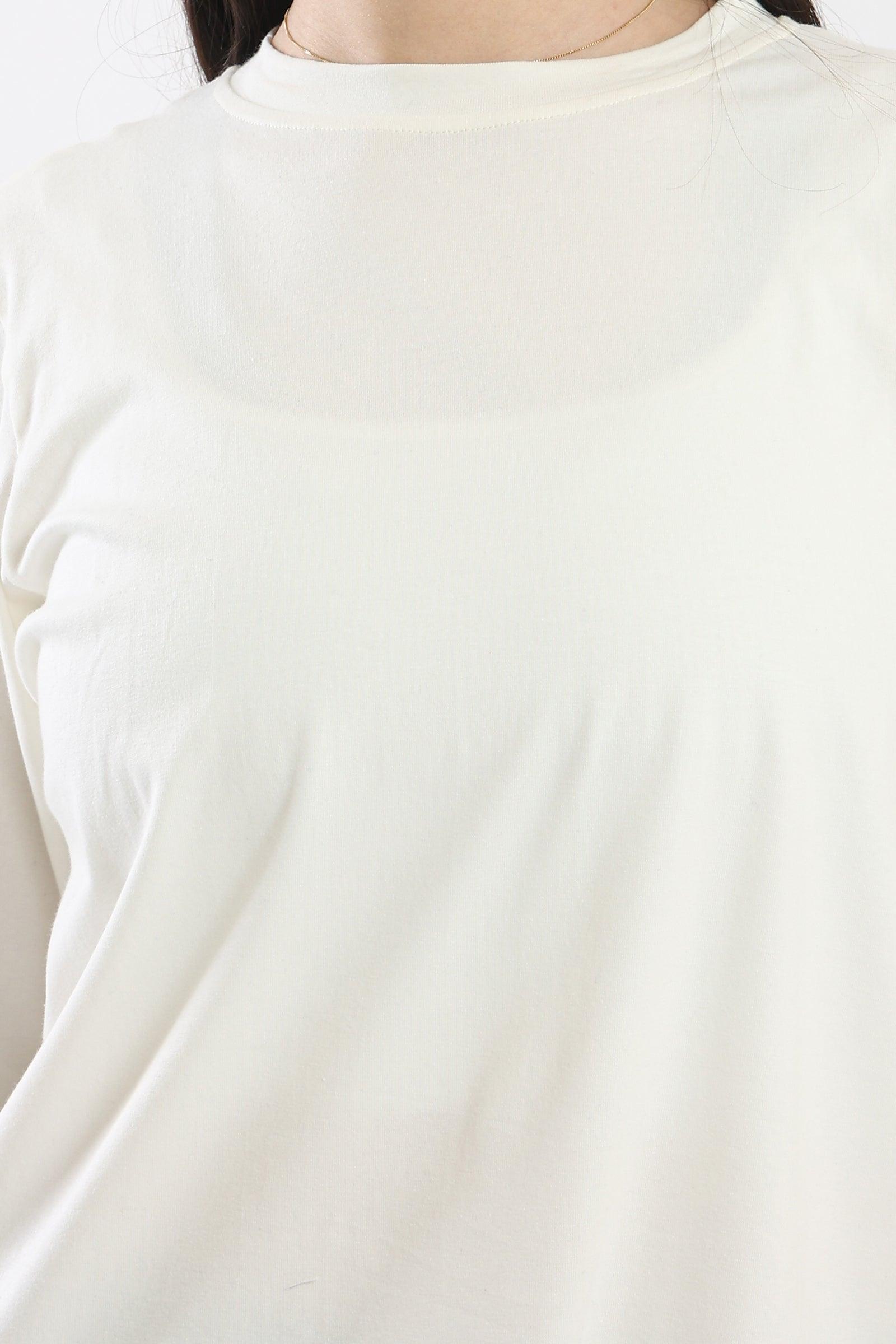 Crew Neck Solid T-Shirt - Clue-wear
