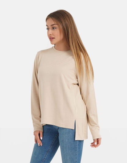 Crew Neck T-Shirt - Carina - ÙƒØ§Ø±ÙŠÙ†Ø§