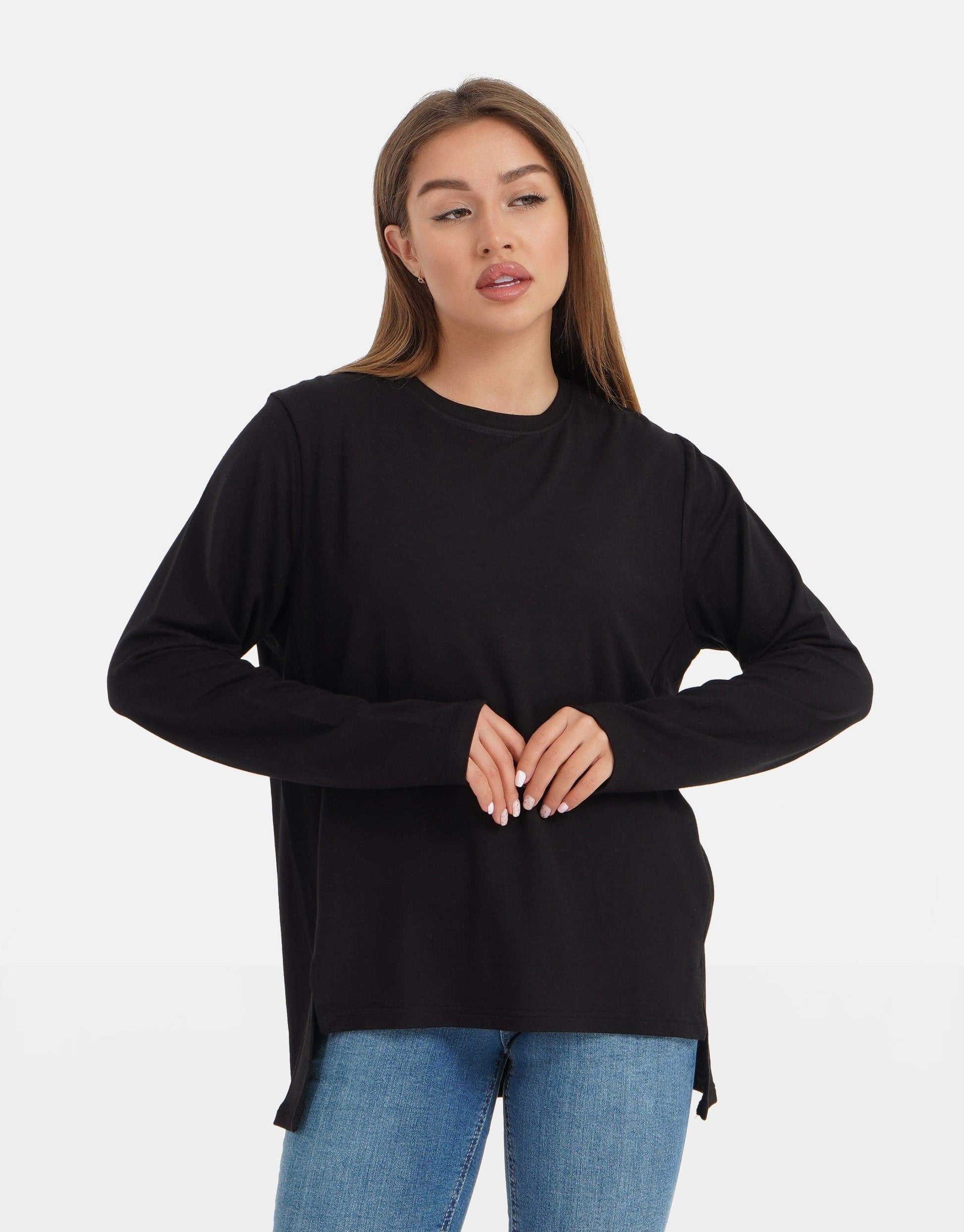 Crew Neck T-Shirt - Carina - ÙƒØ§Ø±ÙŠÙ†Ø§