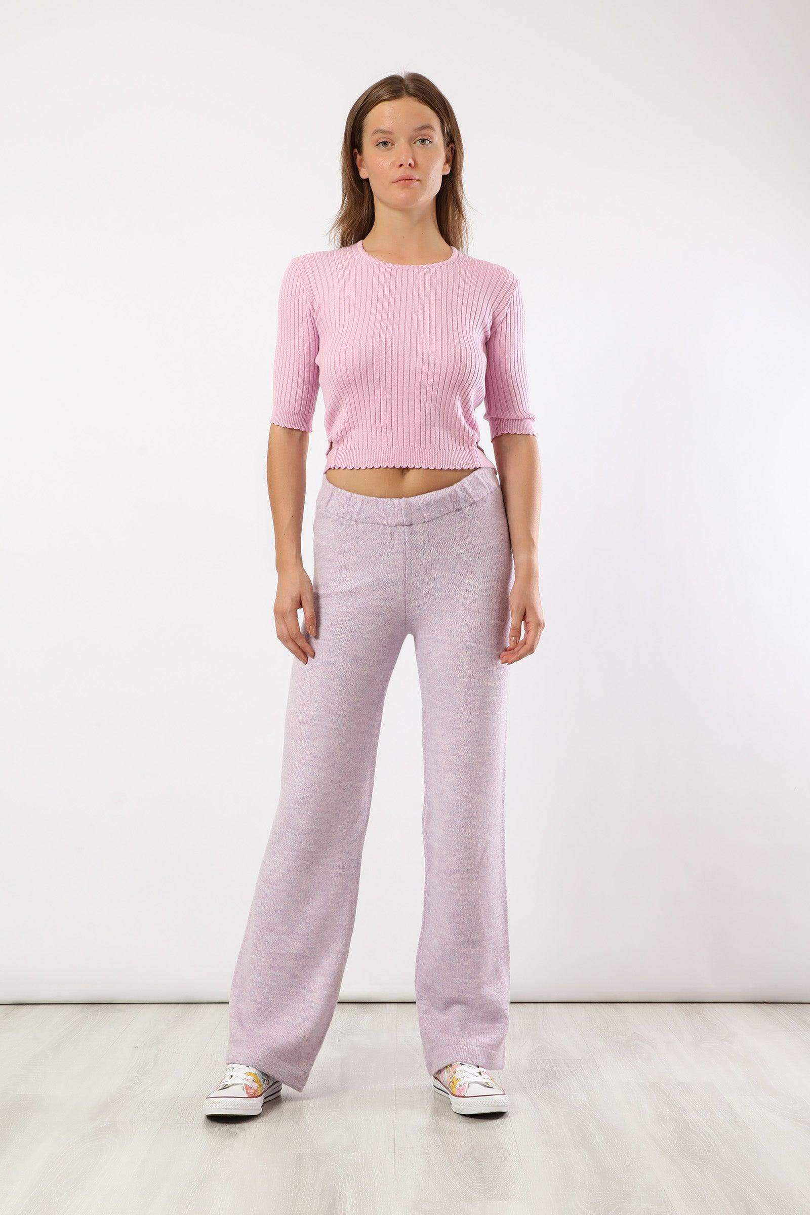 Cropped Ribbed Pullover - Carina - ÙƒØ§Ø±ÙŠÙ†Ø§