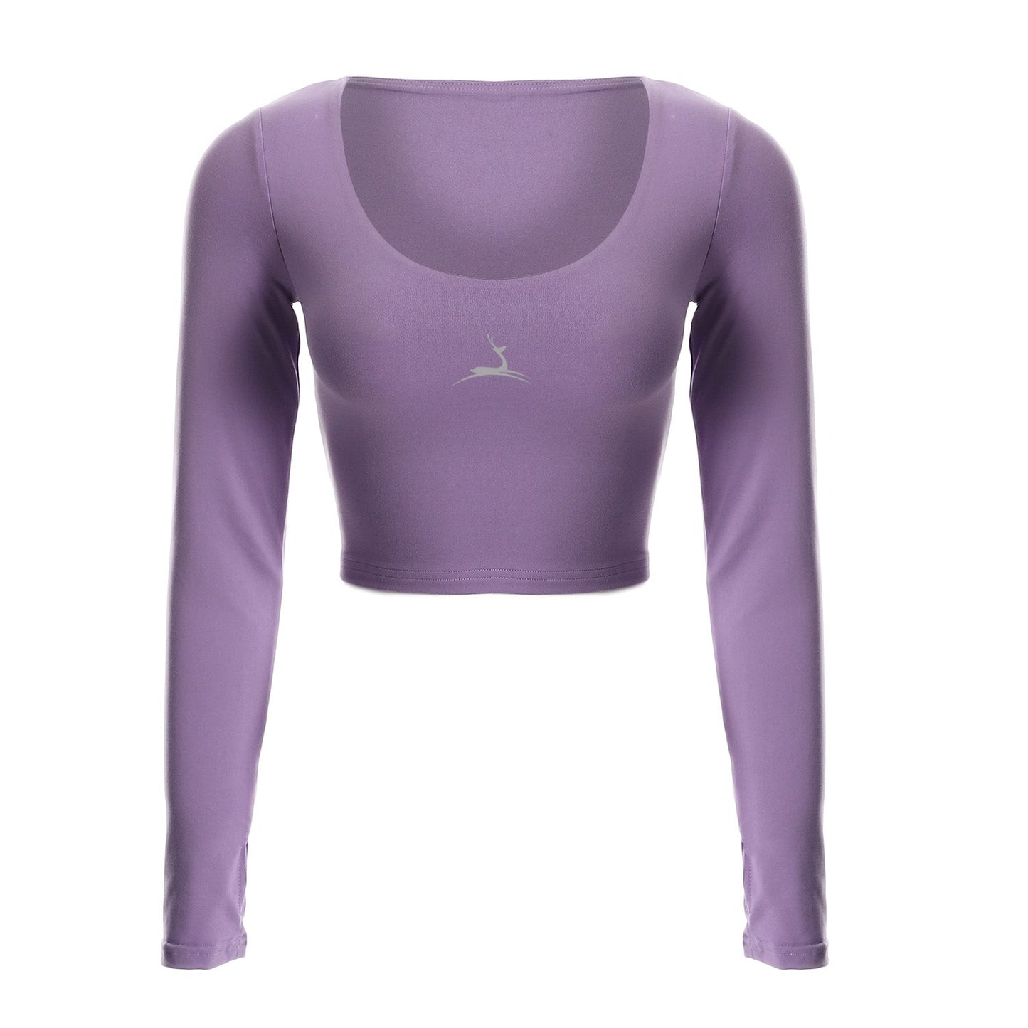 Doe "Pastels" Long Sleeves Crop top