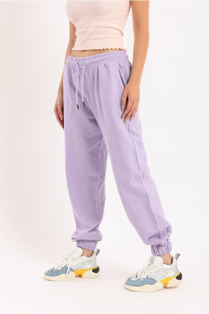 Cuffed High Waist Joggers - Clue Wear