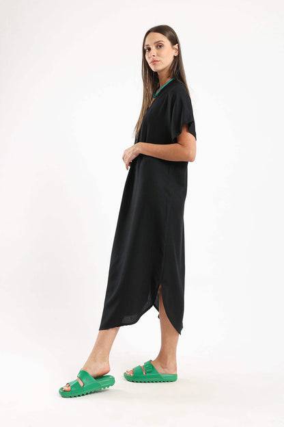 Curved Hem Comfy Dress - Carina - ÙƒØ§Ø±ÙŠÙ†Ø§