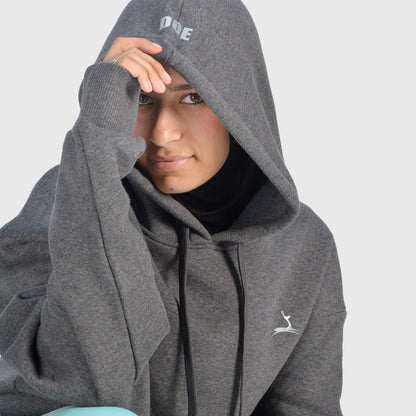 Doe Oversized Fleeced Hoodie