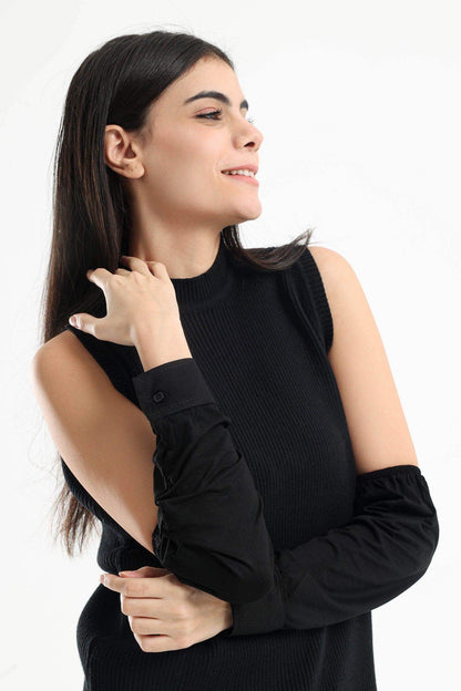 Detachable Sleeves with Buttoned Cuffs - Carina - ÙƒØ§Ø±ÙŠÙ†Ø§