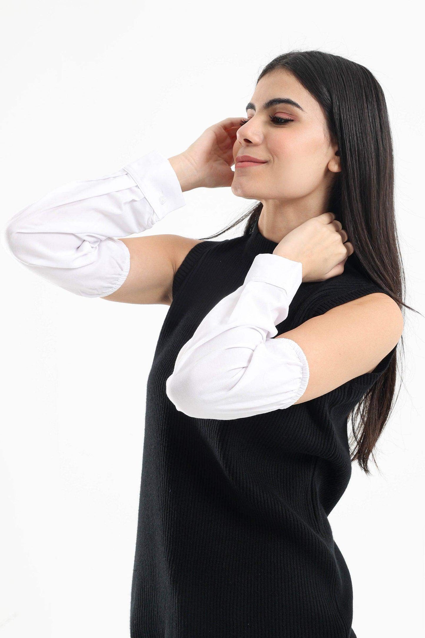 Detachable Sleeves with Buttoned Cuffs - Carina - ÙƒØ§Ø±ÙŠÙ†Ø§