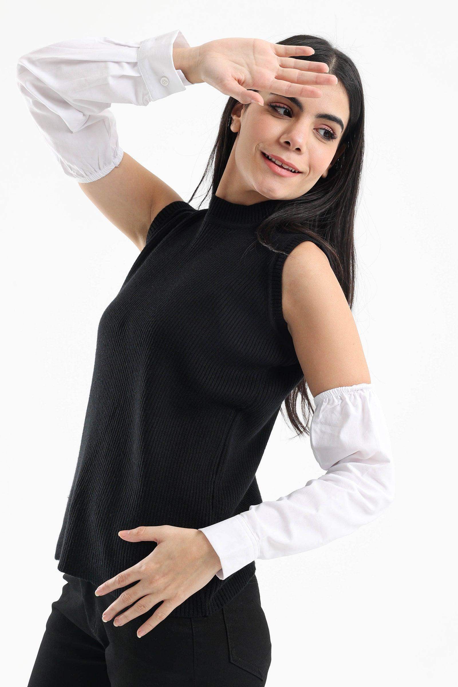 Detachable Sleeves with Buttoned Cuffs - Carina - ÙƒØ§Ø±ÙŠÙ†Ø§